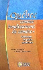 "Québec comme bondissement de comète" - Click to enlarge picture.