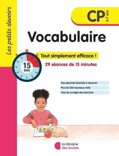 Vocabulaire CP, 6-7 ans - Click to enlarge picture.