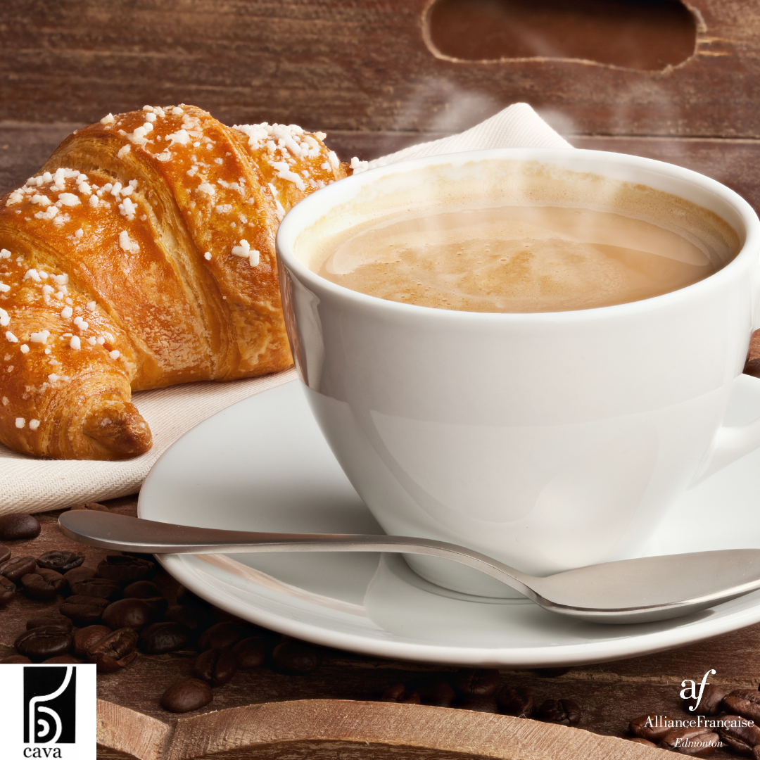 Coffee - Croissant time in French